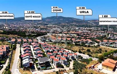Güzelbahçe Kahramandere Full Deniz Manzaralı Bakımlı 4+2 Villa