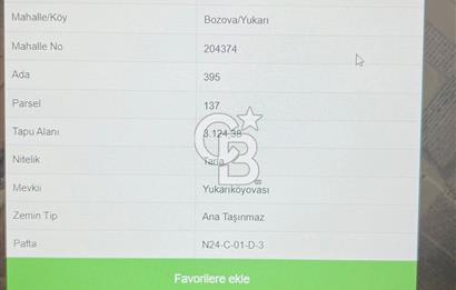 KORKUTELİ BOZOVA MAH YUKARI MEVKİİ SATILIK BÜYÜK TARLA