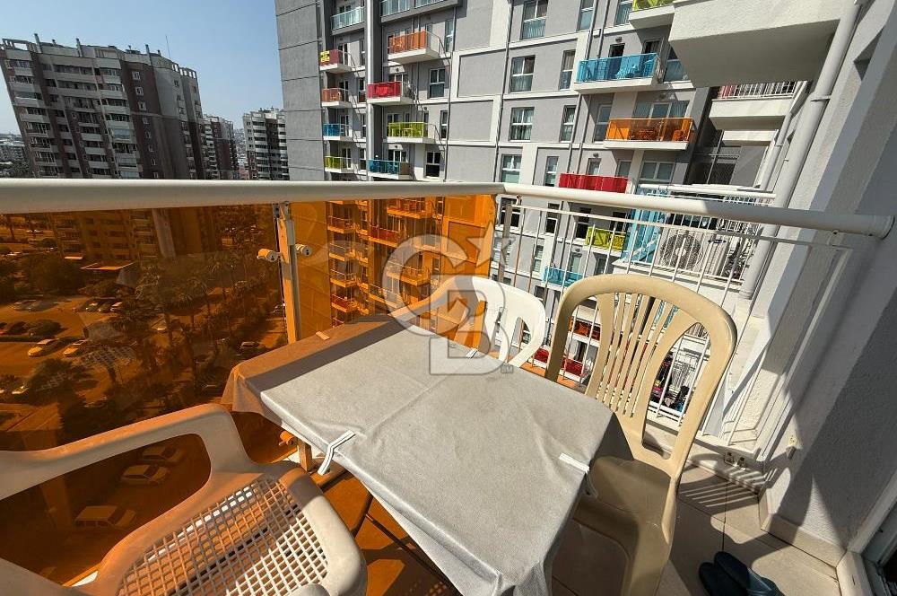 KARŞIYAKA KİRALIK DAİRE 1+1  EŞYALI SOYAK OPTİMUS SİTESİNDE 