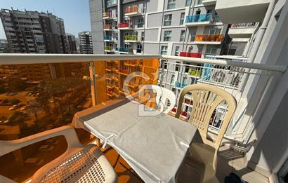 KARŞIYAKA KİRALIK DAİRE 1+1  EŞYALI SOYAK OPTİMUS SİTESİNDE 