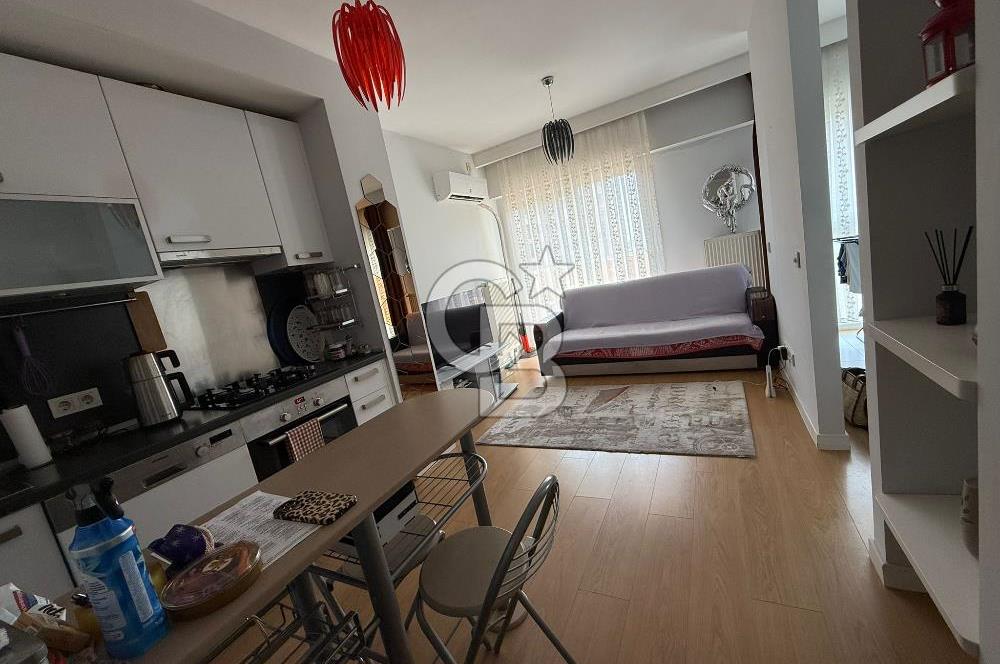 KARŞIYAKA KİRALIK DAİRE 1+1  EŞYALI SOYAK OPTİMUS SİTESİNDE 