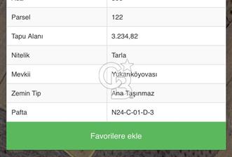 Korkuteli Bozovada Yatırımlık Arazi