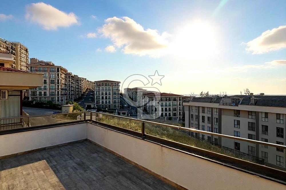 [CB SE7EN] PANORAMİK DENİZ MANZARALI 3+1 DUBLEKS DEV TERASLI