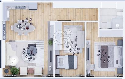 FENERBAHÇE SAHİL BANDINDA, PROJEDEN, EKİM 2025 TESLİM, 2+1 DAİRE