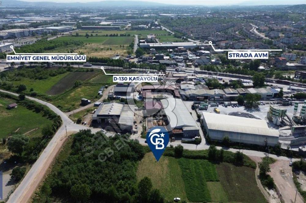 CB ENVOY'dan İzmit Sanayi Mah. 1.900m2, 1.50 Emsal Ticari Arsa