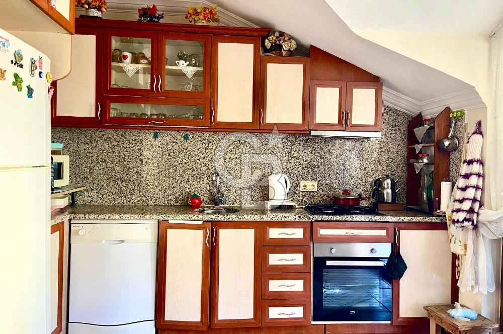Datça Merkez'de 101 Gün ve Üzeri Kiralık 2+1 Dubleks
