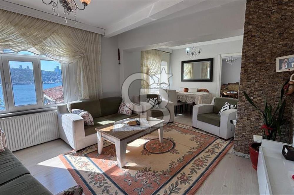 KULELİ'DE PANORAMİK BOĞAZ MANZARALI 4 KATLI TERASLI BİNA