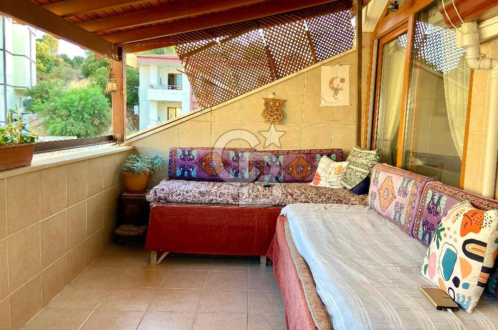 Datça Merkez'de 101 Gün ve Üzeri Kiralık 2+1 Dubleks