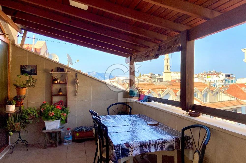 Datça Merkez'de 101 Gün ve Üzeri Kiralık 2+1 Dubleks
