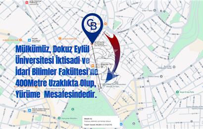 Buca - Dokuz Eylül Üniversitesi Yakını Yatırımlık 2+0 Daire