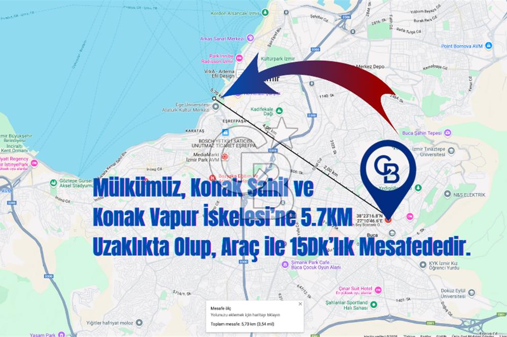 Buca - Dokuz Eylül Üniversitesi Yakını Yatırımlık 2+0 Daire