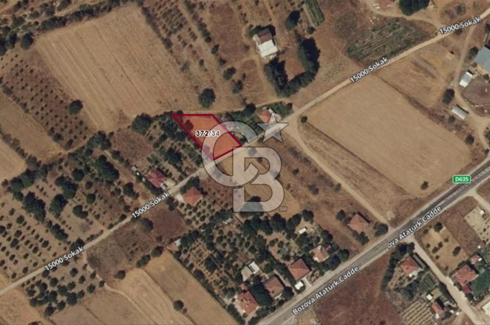 KORKUTELİ BOZOVADA YOLA CEPHE 1.085 M2 SATILIK TARLA