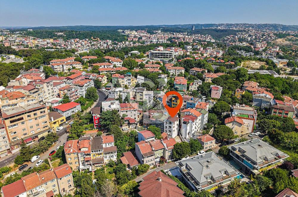 Kiralık müstakil bina Emirgan koruya yakın site içinde 4 katlı