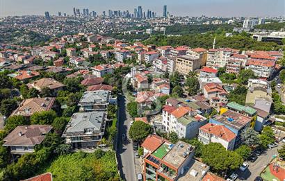 Kiralık müstakil bina Emirgan koruya yakın site içinde 4 katlı