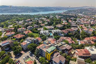 Kiralık müstakil bina Emirgan koruya yakın site içinde 4 katlı