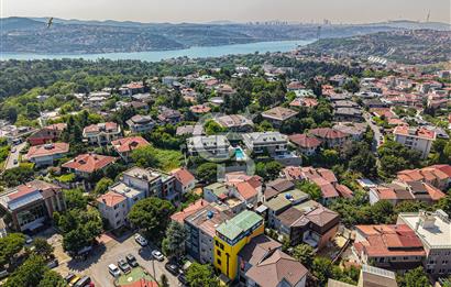 Kiralık müstakil bina Emirgan koruya yakın site içinde 4 katlı
