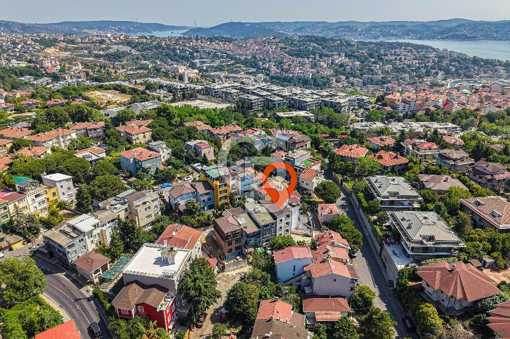Kiralık müstakil bina Emirgan koruya yakın site içinde 4 katlı