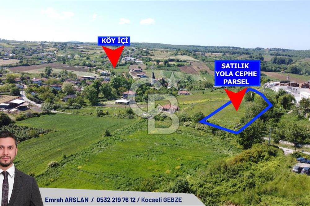 Topçu Köyünde Merkezi Konumda Ana Yol Cepheli Parsel