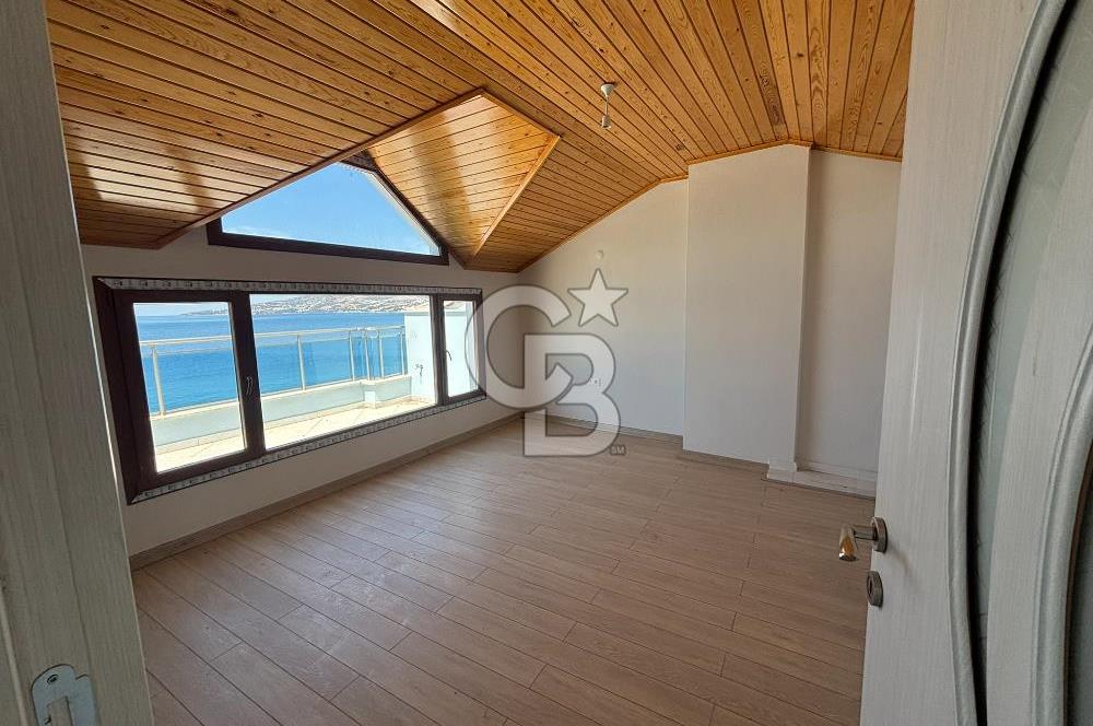 ÇANDARLI'NIN DENİZE SIFIR 3+1 130 M2 EN GÜZEL DUBLEKS DAİRESİ