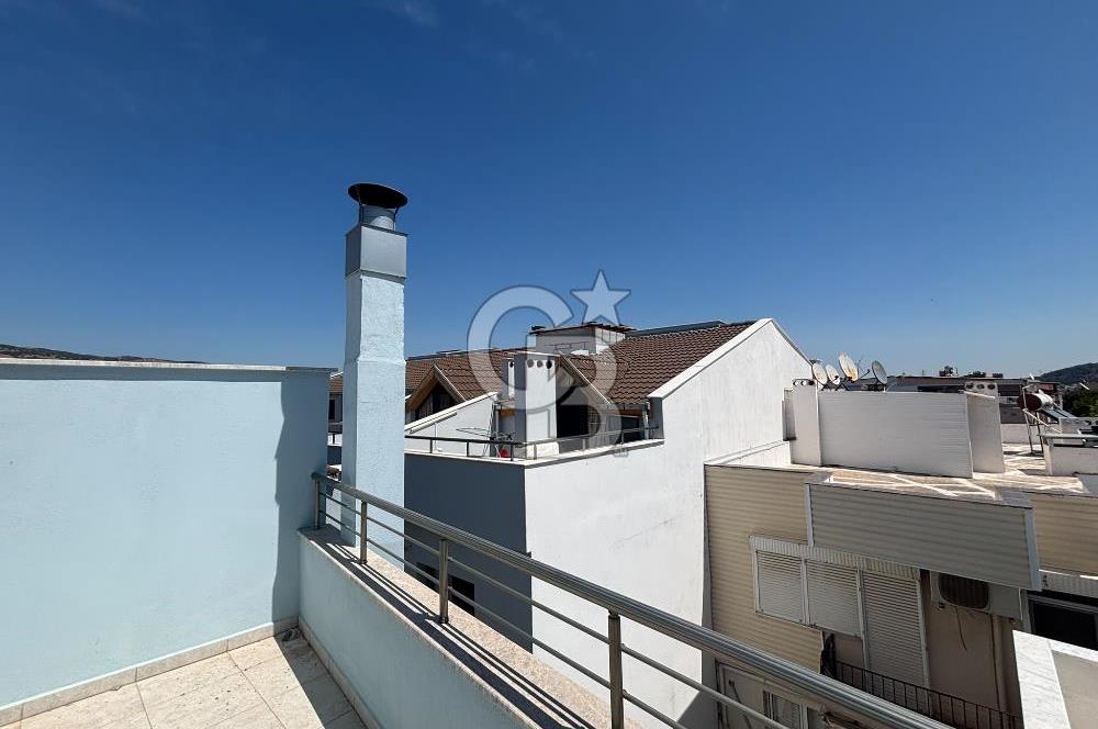 ÇANDARLI'NIN DENİZE SIFIR 3+1 130 M2 EN GÜZEL DUBLEKS DAİRESİ