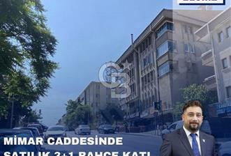 MİMAR CADDESİ SATILIK BAHÇE KATI 3+1 