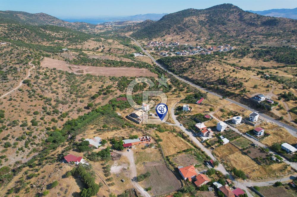 DİKİLİ ESENTEPE'DE 466 m² İMARLI ARSA ALTYAPISI HAZIR