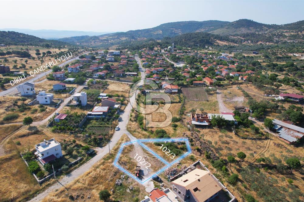 DİKİLİ ESENTEPE'DE 466 m² İMARLI ARSA ALTYAPISI HAZIR