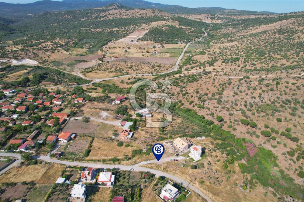 DİKİLİ ESENTEPE'DE 466 m² İMARLI ARSA ALTYAPISI HAZIR