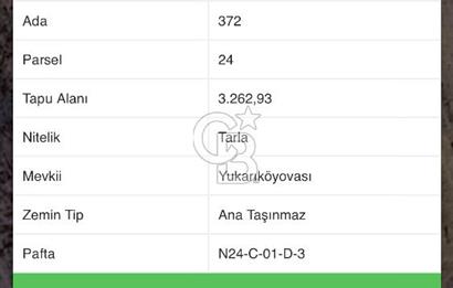 KORKUTELİ BOZOVA MAHALLESİNDE 3262 M2 YATIRIMLIK ARAZİ