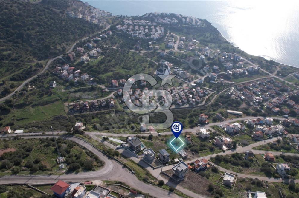 ÇANDARLI EYKO'DA DENİZ MANZARALI 321 M² ARSA