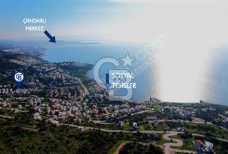 ÇANDARLI EYKO'DA DENİZ MANZARALI 321 M² ARSA