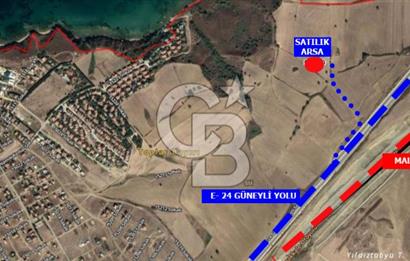 Güneyli De Full Deniz Manzaralı Yola Cephe Satılık Arsa