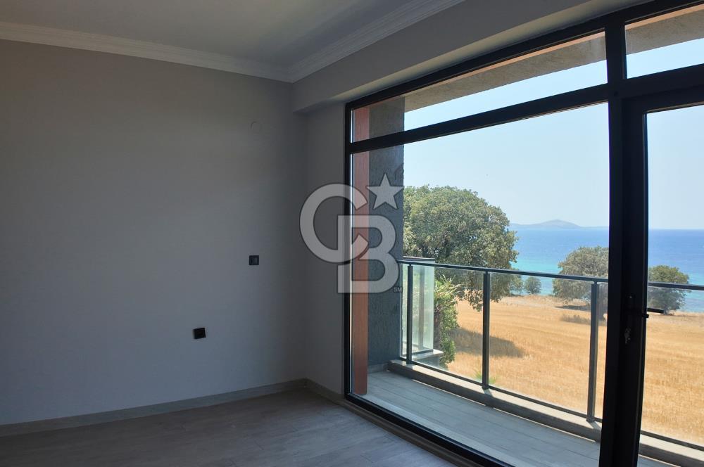 ÇANAKKALE KUMBURUN BAĞLİMAN MEVKİNDE FULL DENİZ MANZARALI VİLLA