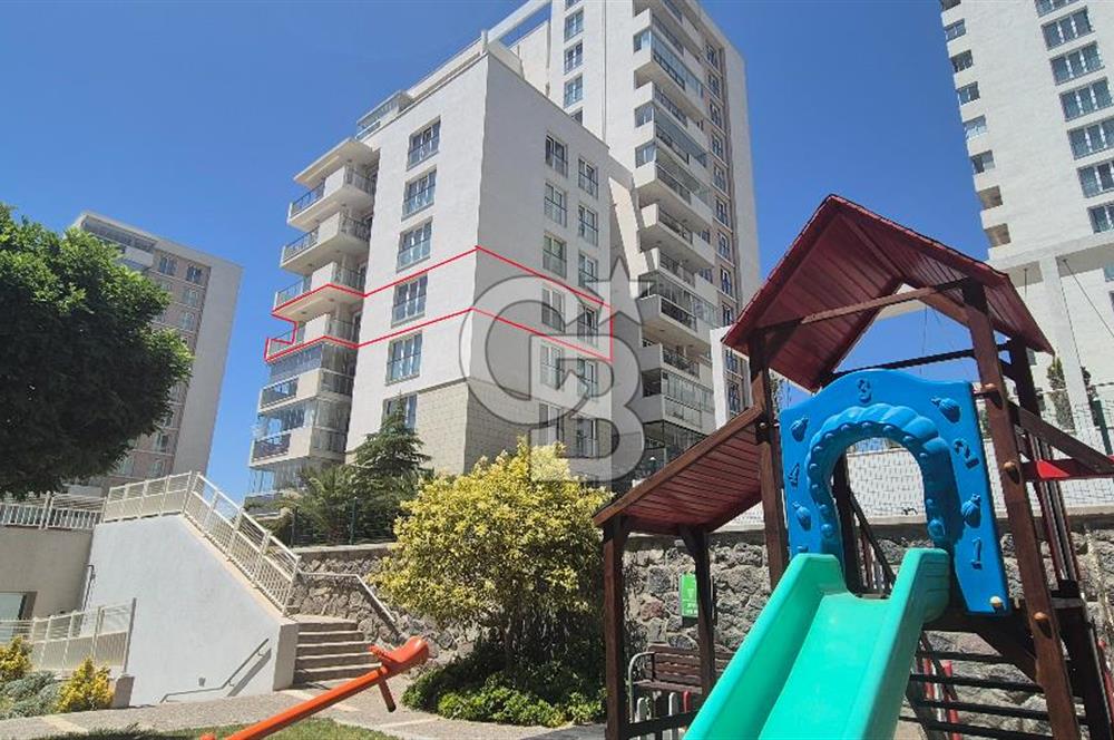 Oyak Buca 2.Etap 3 Cepheli, Havuz ve Park Manzaralı Kiralık 3+1