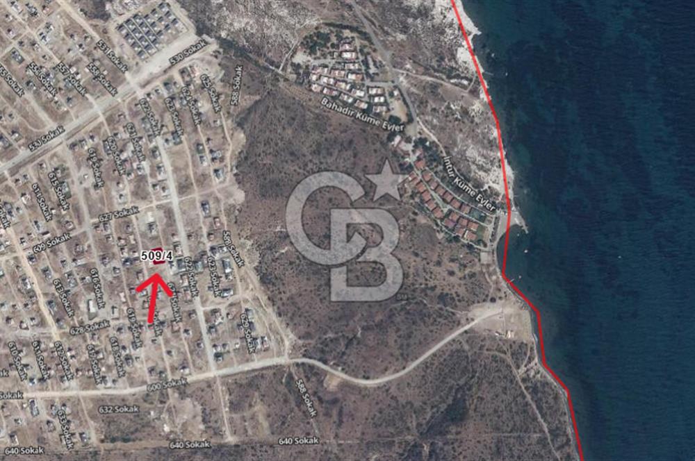 KARABURUN MORDOĞAN KAMUKENT’TE DENİZ MANZARALI VİLLA ARSASI