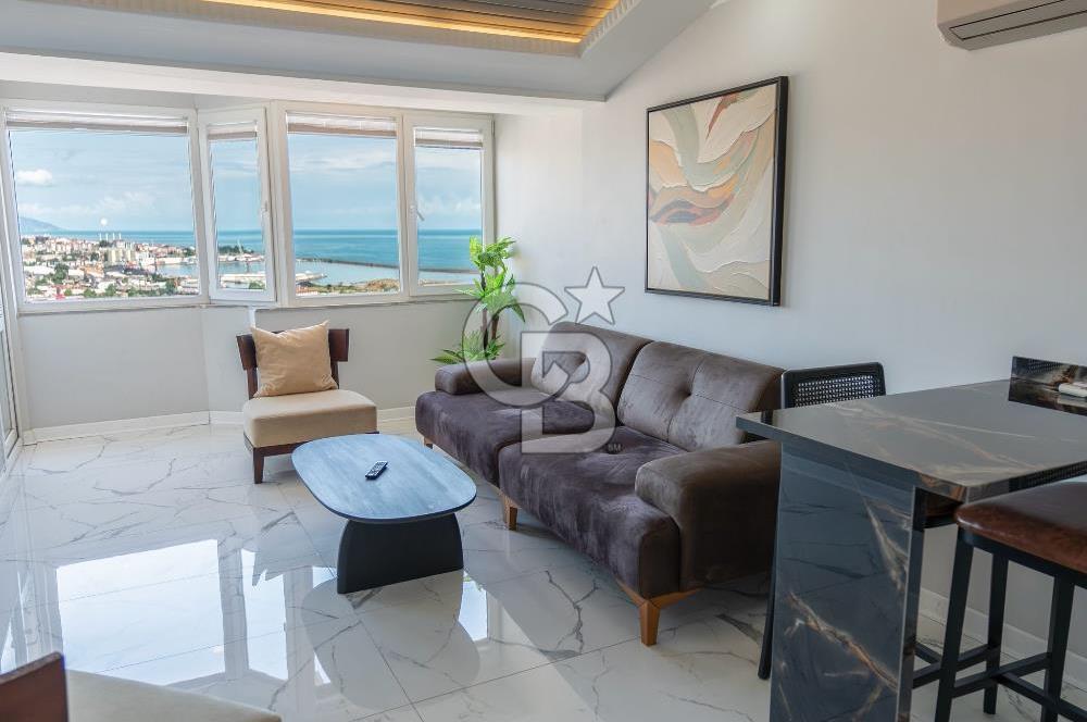 KALKINMA MAHALLESİNDE DENİZ MANZARALI LÜKS KİRALIK 2+1 DAİRE