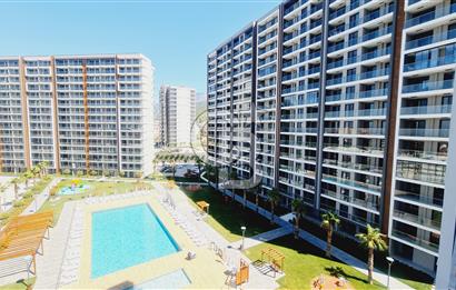 Manisa Meydan Sitesi Havuz Cephe Kiralık 1+1 Daire