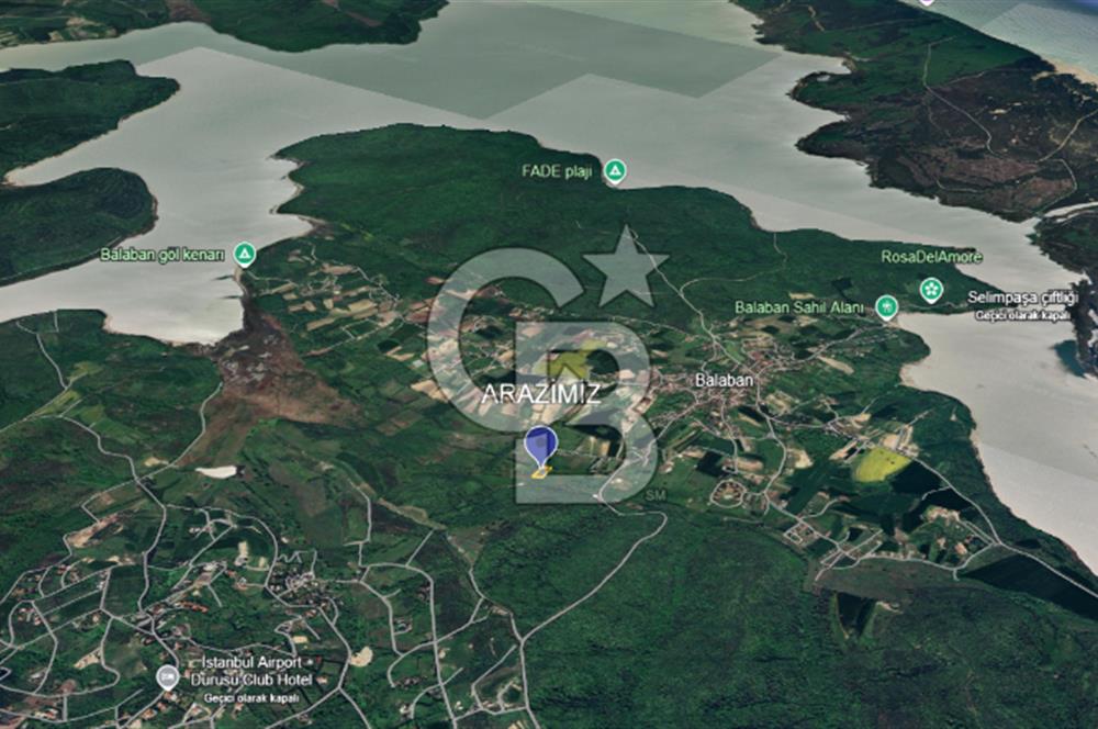 ARNAVUTKÖY DOĞA HARİKASI HAVAALANINA 10 KM YATIRIMLIK ARAZİ