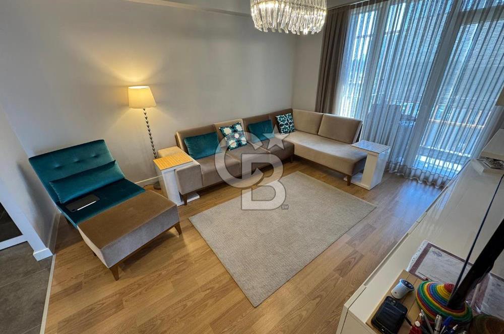 BAYRAKLI MODDA SUITES REZİDANS'TA, ÇİFT BANYOLU, SATILIK 2+1 DAİRE