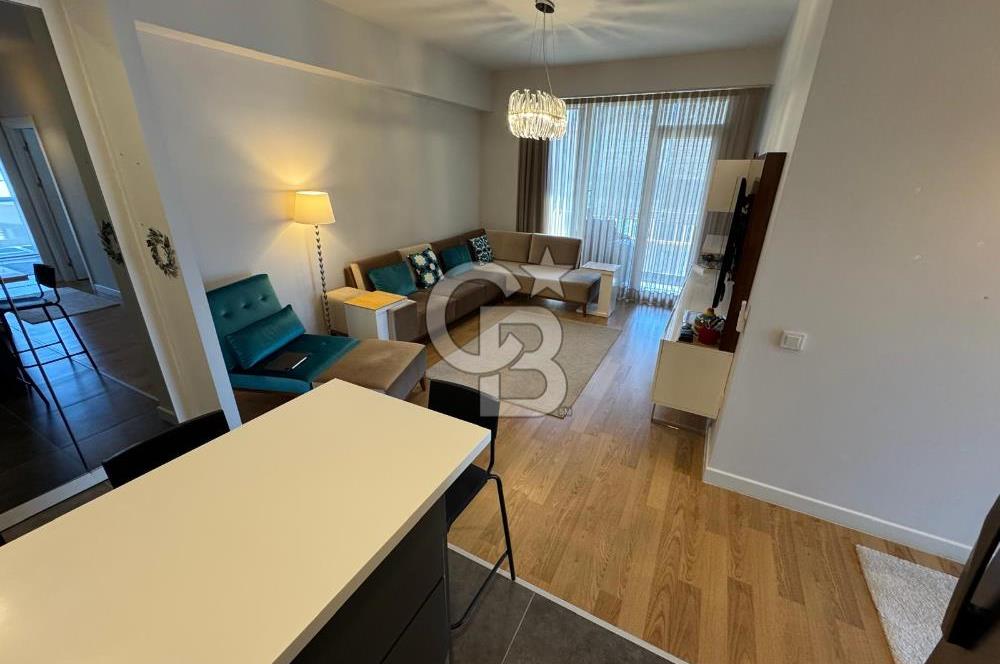 BAYRAKLI MODDA SUITES REZİDANS'TA, ÇİFT BANYOLU, SATILIK 2+1 DAİRE