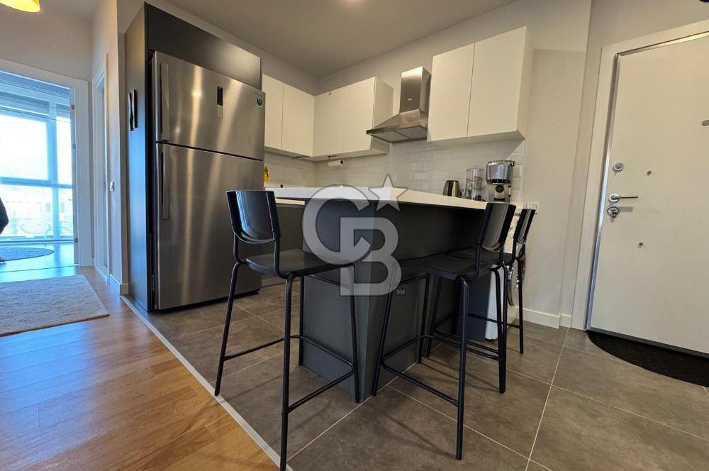BAYRAKLI MODDA SUITES REZİDANS'TA, ÇİFT BANYOLU, SATILIK 2+1 DAİRE