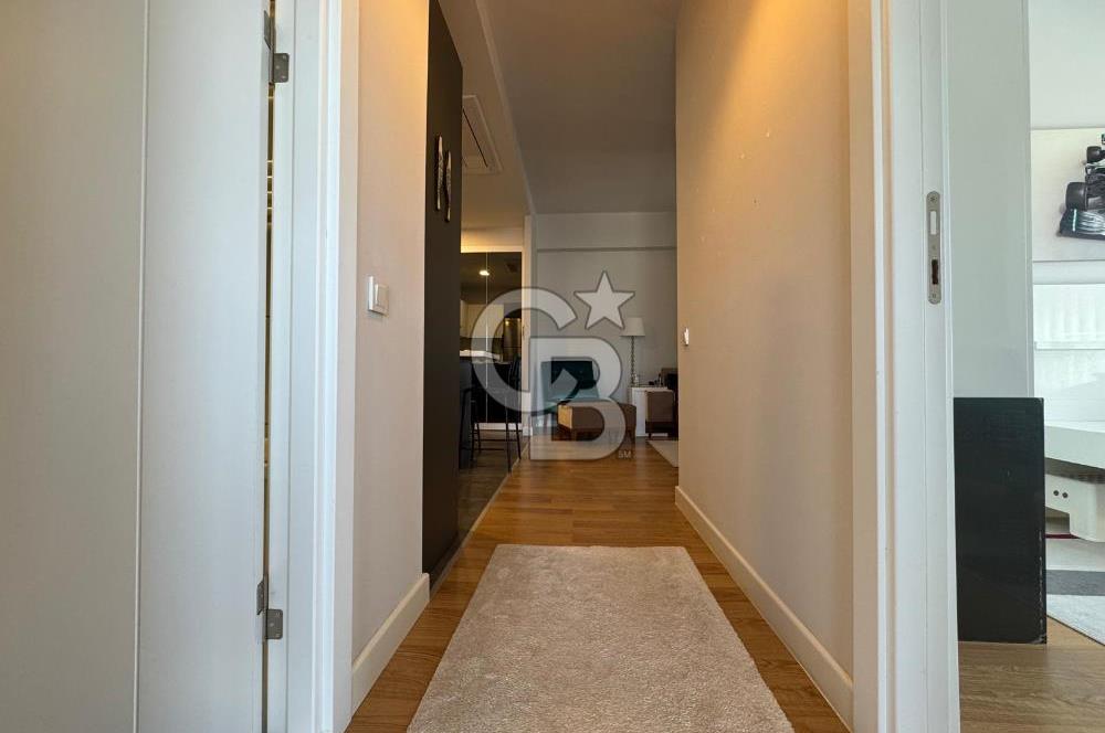 BAYRAKLI MODDA SUITES REZİDANS'TA, ÇİFT BANYOLU, SATILIK 2+1 DAİRE