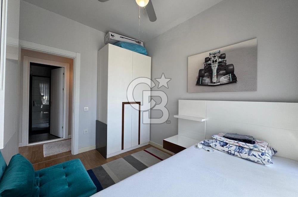 BAYRAKLI MODDA SUITES REZİDANS'TA, ÇİFT BANYOLU, SATILIK 2+1 DAİRE