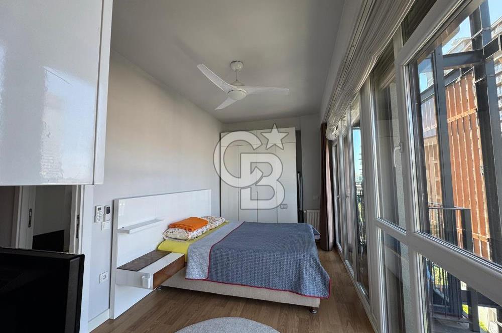 BAYRAKLI MODDA SUITES REZİDANS'TA, ÇİFT BANYOLU, SATILIK 2+1 DAİRE