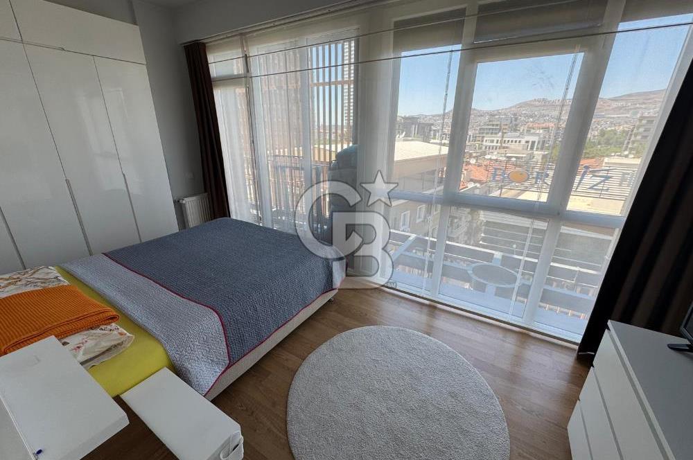 BAYRAKLI MODDA SUITES REZİDANS'TA, ÇİFT BANYOLU, SATILIK 2+1 DAİRE