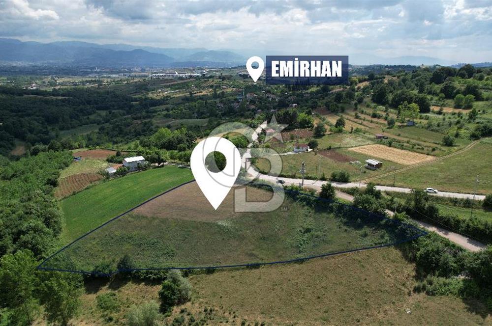 İZMİT EMİRHAN'DA KADASTRAL YOLLU %5 İMARLI 6018 m² SATILIK ARAZİ