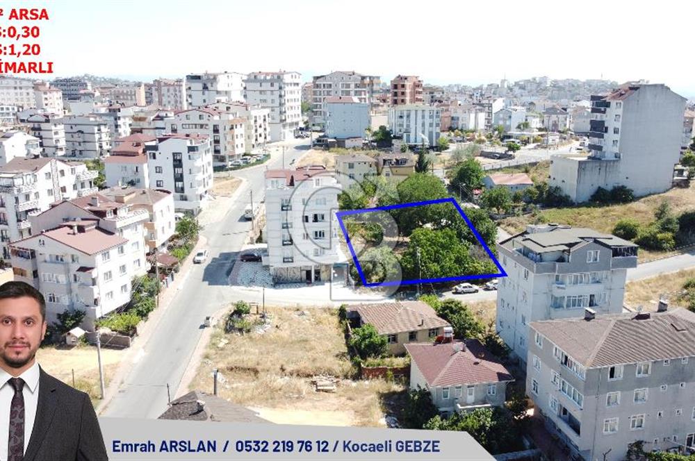 Çayırova Akse Mahallesinde Kapalı Pazar Yakını Satılık Arsa