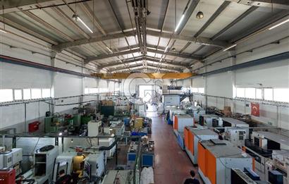 AYOSB de 3.600 m² Alanlı 1.400 m² Kapalı Alanlı Satılık Fabrika