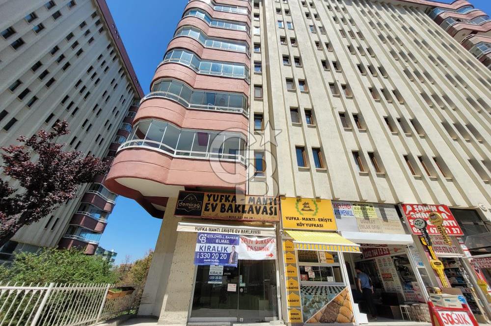 DİKMEN CADDESİ ÜZERİNDE DOĞANKENT SİTESİNDE KİRALIK 35 M2 MAĞAZA