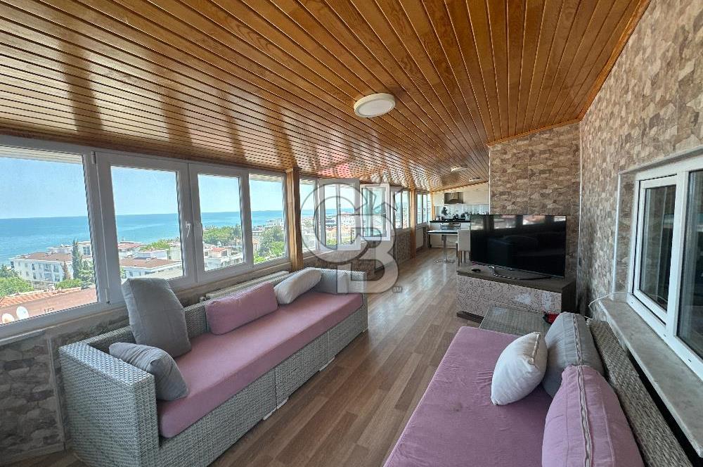 ATAKUM SAHİLDE 2+2 DUBLEKS MUHTEŞEM DENİZ MANZARALI FIRSAT DAİRE